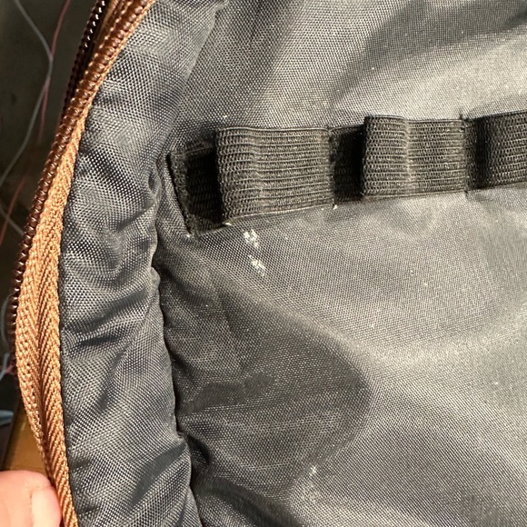 GUC Over-Nighter Carry-On Travel Bag With Matching Cosmetic Case Navy & Cream - Picture 9 of 10